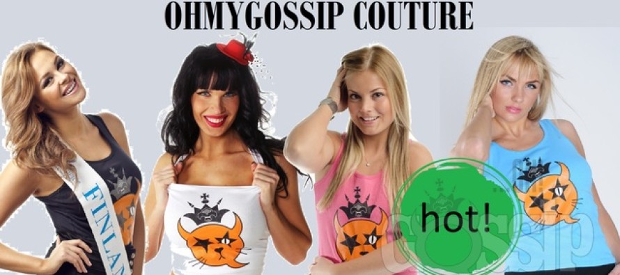 „Ohmygossip Couture” fashion galleries embellishing the front pages of distinguished Finnish newspapers