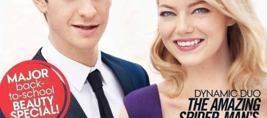 Emma Stone & Andrew Garfield on Teen Vogue magazine