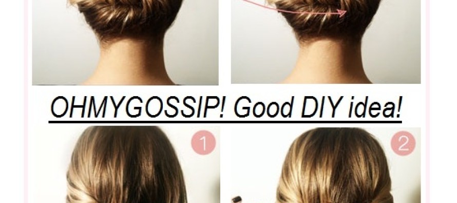 How to make this updo-hair?