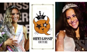 Ohmygossip Couture stroke an agreement with Miss Universe Norway Sara Nicole Andersen and Miss Universe Sweden Hanni Beronius