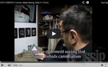 VERY DISTURBING! Human meat being sold in China + Video