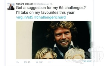 Helena-Reet made 5 challenges to Sir Richard Branson