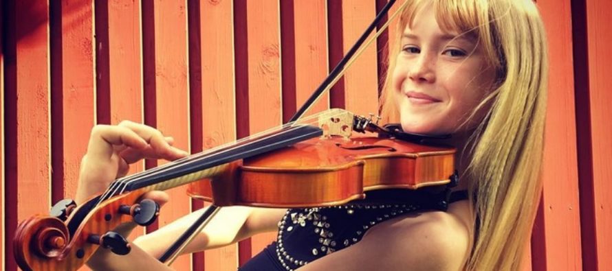 Exclusive! 11-year-old violinist Estella Elisheva acknowledges Estonian theatres