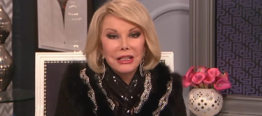 Her final interview: Joan Rivers claimed being on stage saved her life in the final interview conducted before her death