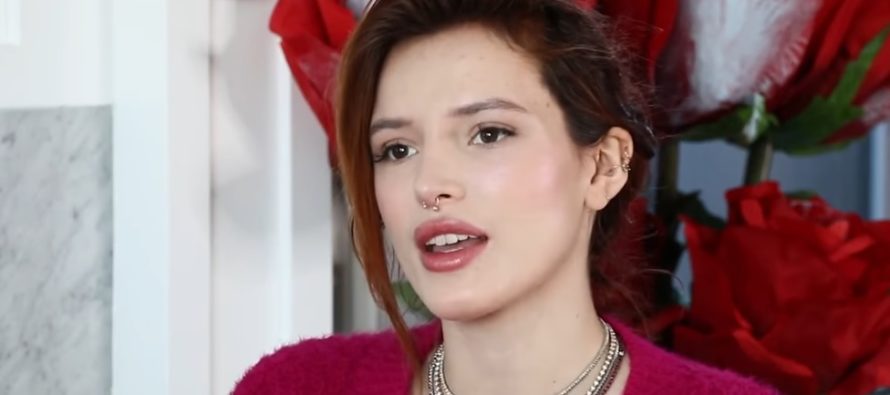 Bella Thorne has admitted she was left feeling “very sad” after she spoke publicly about being molested as a child