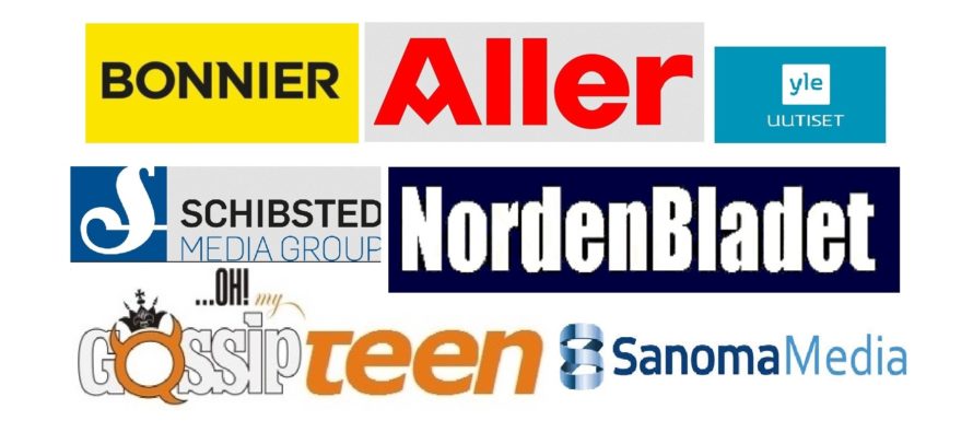 TOP 10 Nordic media groups – Bonnier, Sanoma, MTG, Schibsted, Egmont, Aller, YLE, Otava, Alma, NordenBladet